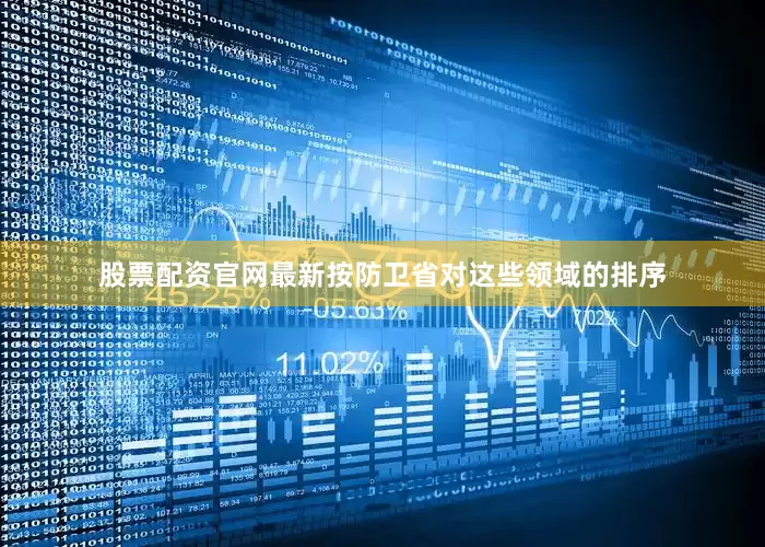 股票配资官网最新按防卫省对这些领域的排序